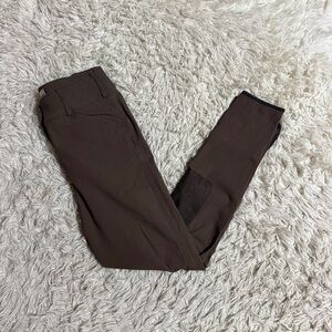 Women’s Size 26R Brown Tailored Sportsman Knee Patch Horseback Riding Breeches